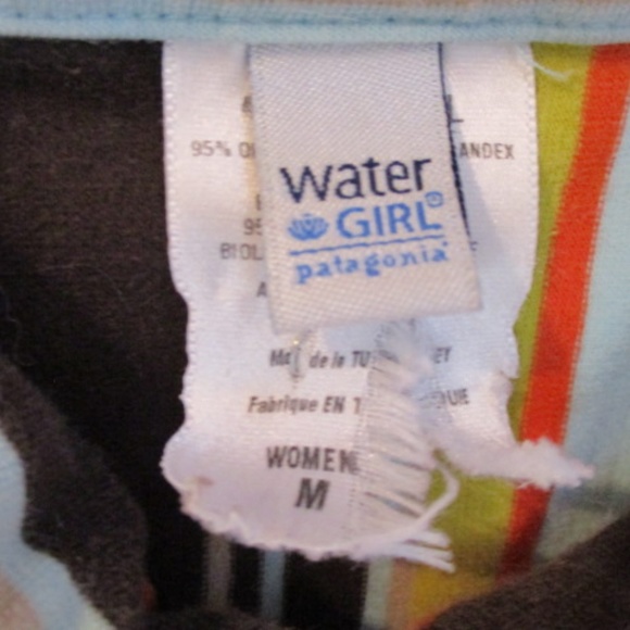- Water Girl Jersey Knit Blouse BoHo Surfer Shirt Patagonia - Picture 4 of 6